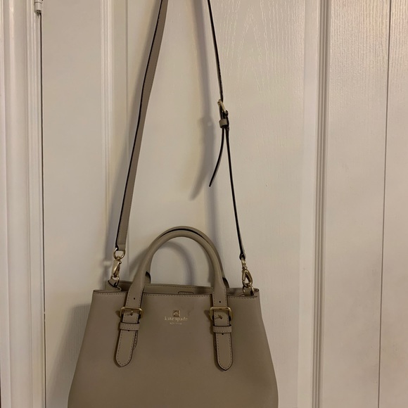 Kate Spade beige handbag with crossbody straps - Picture 9 of 9